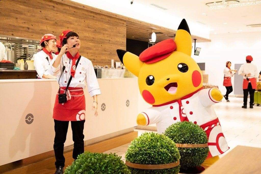 Pokémon Café con pikachu